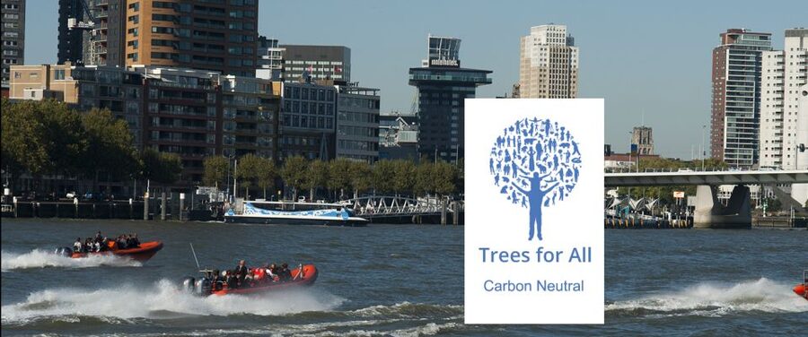 Rotterdam: Private Maas River Speedboat Cruise - Where the cruise starts: orange speedboats and a quick reset