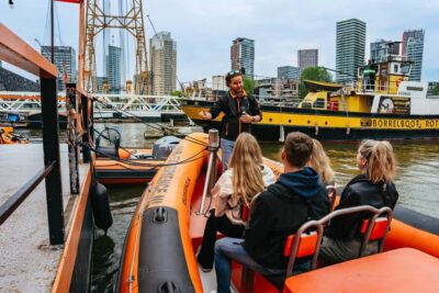 Rotterdam: RIB Speedboat Sightseeing Cruise - Starting fast: how the 45–60 minute experience flows