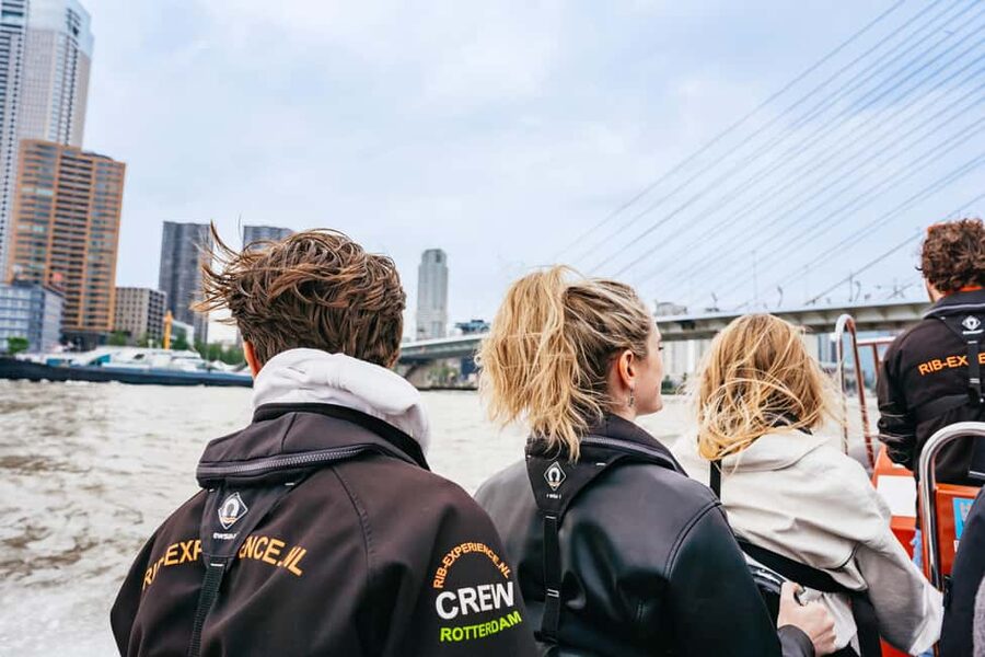 Rotterdam: RIB Speedboat Sightseeing Cruise - The skipper experience: fun facts you can actually use