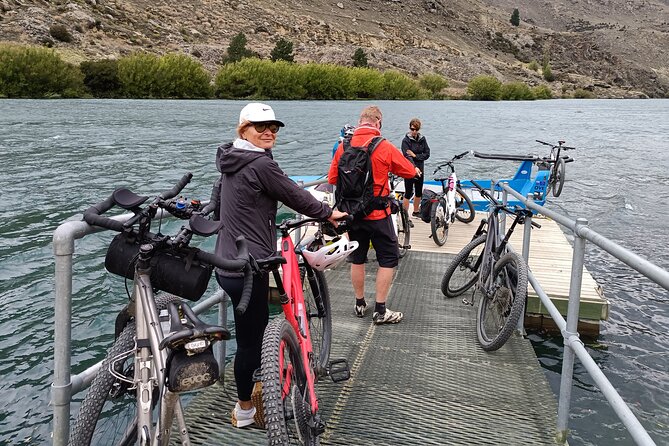 Roxburgh Gorge Bike Hire with Jet Boat & Return Shuttle Included - The boat segment: jet boat in summer, covered boat in winter