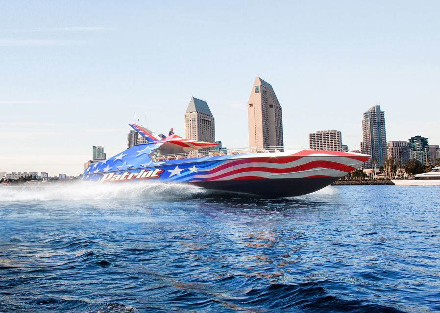 San Diego: Patriot Jet Boat Thrill Ride - Why the Patriot Jet Boat Feels Faster Than a Normal Harbor Tour