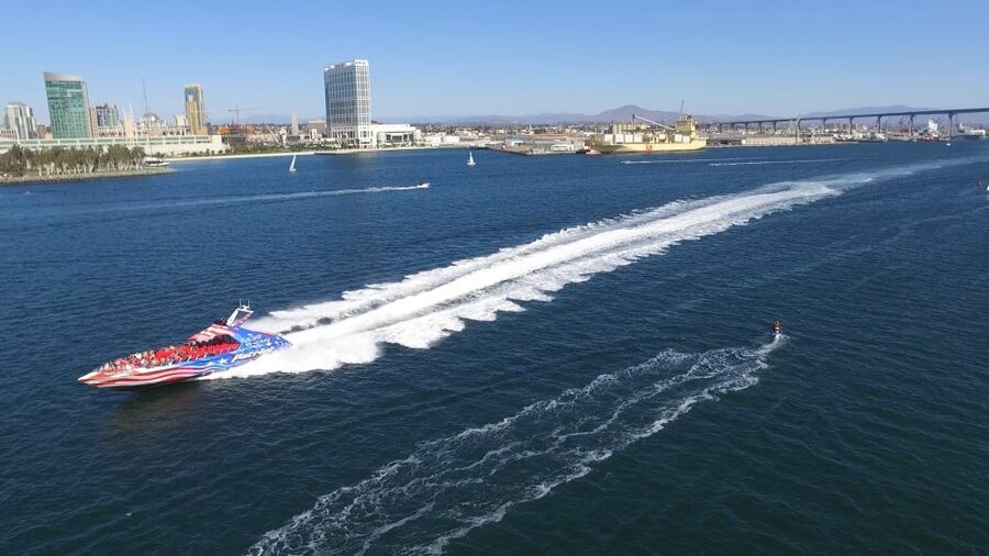 San Diego: Patriot Jet Boat Thrill Ride - Open-Air Comfort: How Wet You’ll Get and Where to Sit