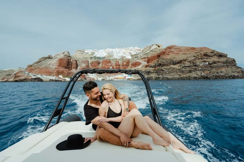 Santorini: half day exclusive speedboat cruise - What makes this Santorini speedboat feel different