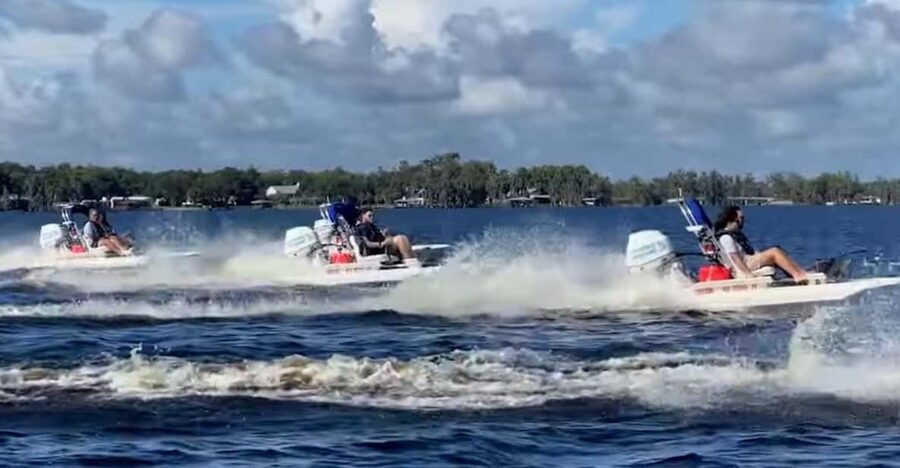 Sarasota: Island Adventures & Catamaran Speedboat Tour - Entering Sarasota by boat: why this tour feels different