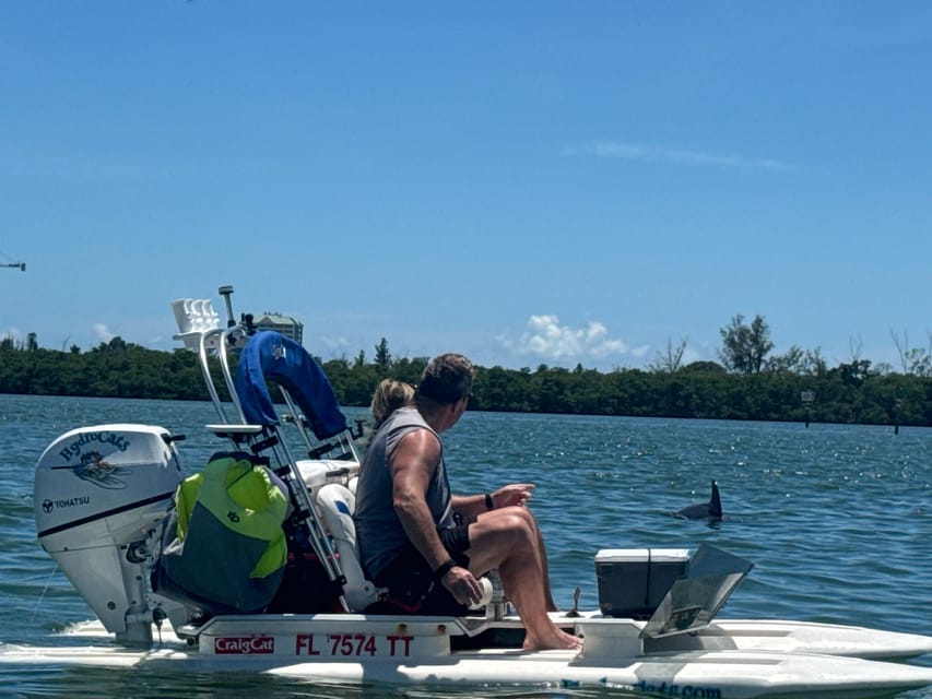Sarasota: Island Adventures & Catamaran Speedboat Tour - Lido Key beach break: your swim window, minus the towel