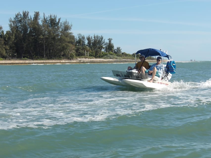 Sarasota: Island Adventures & Catamaran Speedboat Tour - Lido Key sightseeing stretch: longer viewing with more guidance