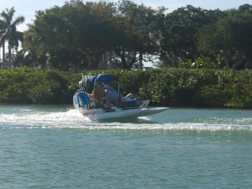 Sarasota: Island Adventures & Catamaran Speedboat Tour - Guides and group size: why the pace feels controlled