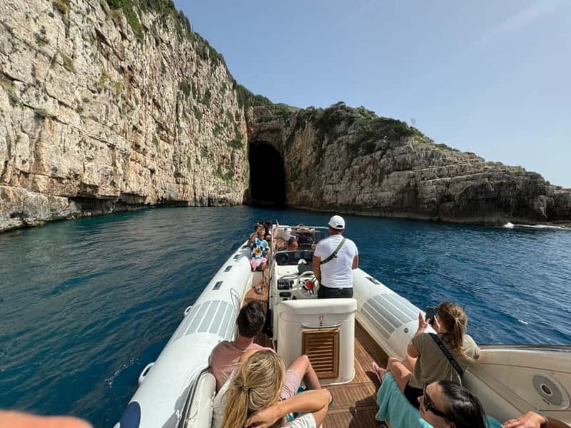 Secret Blue Cave & Grama Bay - Speed Boat Tour - Quick hits before you go