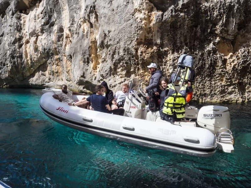 Secret Blue Cave & Grama Bay - Speed Boat Tour - Grama Bay: 2–3 hours of sand, snorkel time, and a little walking