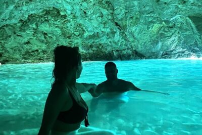 Secret Blue Gem Cave & Grama Bay Boat Tours Vlore - The Haxhi Ali Cave Leg: Big Views, Lots of Stops