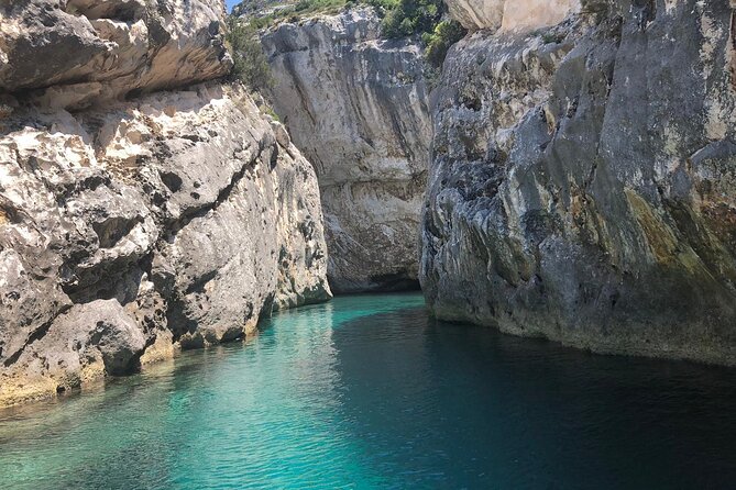 Secret Blue Gem Cave & Grama Bay Boat Tours Vlore - Bristani Bay (Bear’s Bay): A Breather With Real Water Time