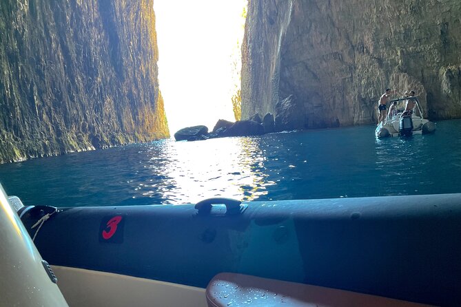 Secret Blue Gem Cave & Grama Bay Boat Tours Vlore - Gjiri i Mergucit: Quiet Water and Simple Enjoyment