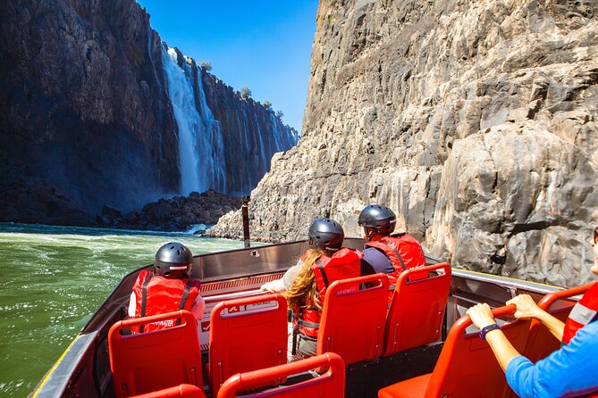 Shearwater Adventure Jet Boat Experience in Victoria Falls - Batoka Gorge on the move: the hiking segments