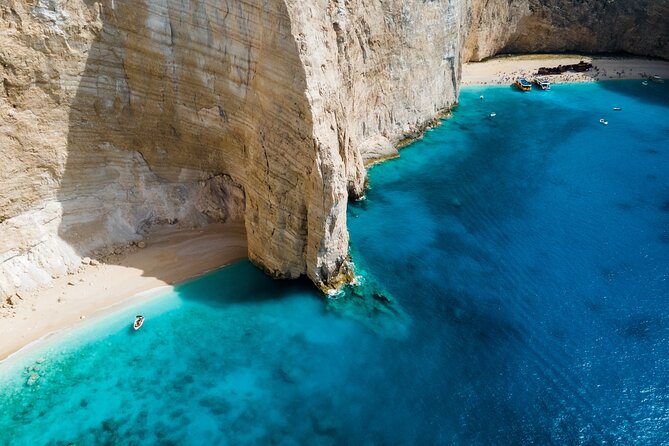 Shipwreck and Blue Caves - Private Speedboat Tour (up to 6 pax) - Stop 4 (Pass-By With a Chance to Swim): Xygia Sulphur Waters