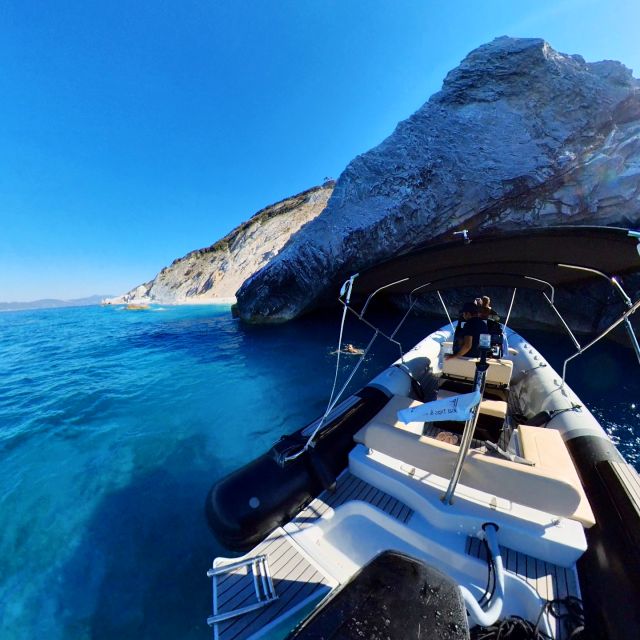 Skiathos: Private Lalaria Beach and Caves Speedboat Tour - Kastro Beach: a final 30 minutes to end on water