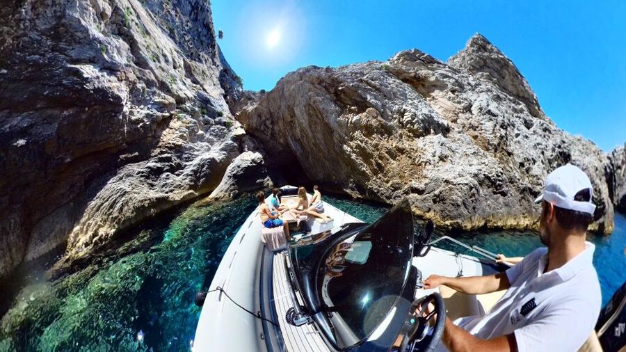 Skiathos: Private Lalaria Beach and Caves Speedboat Tour - The short hop at the start: 7 minutes that set the tone
