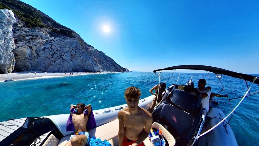 Skiathos: Private Lalaria Beach and Caves Speedboat Tour - Lalaria Beach: the main event with 1.5 hours to enjoy it