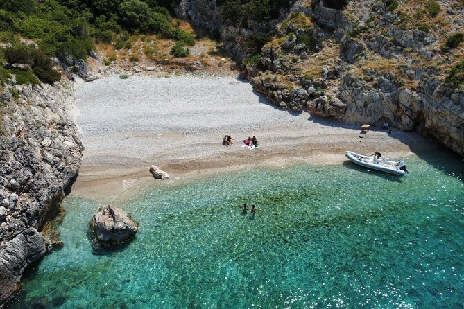 Small Group Speedboat Excursion to Haxhi Ali and Dafina Caves - Dafina Cave’s inside beach: why this stop is the payoff