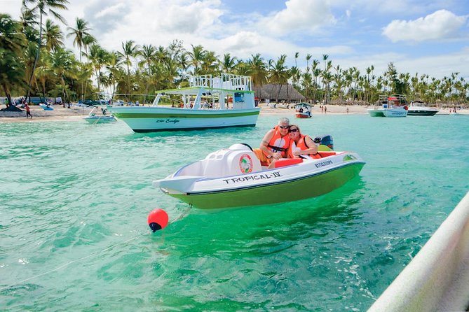 Speed Boat - from Punta Cana! - Natural Pool Stop With Snacks: The Calm Break in the Middle