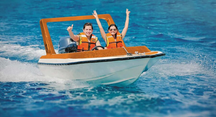 Speed Boat, Snorkel and Beach - Helm Time On A Two-Seater Speed Boat (And What “Helm” Really Means)