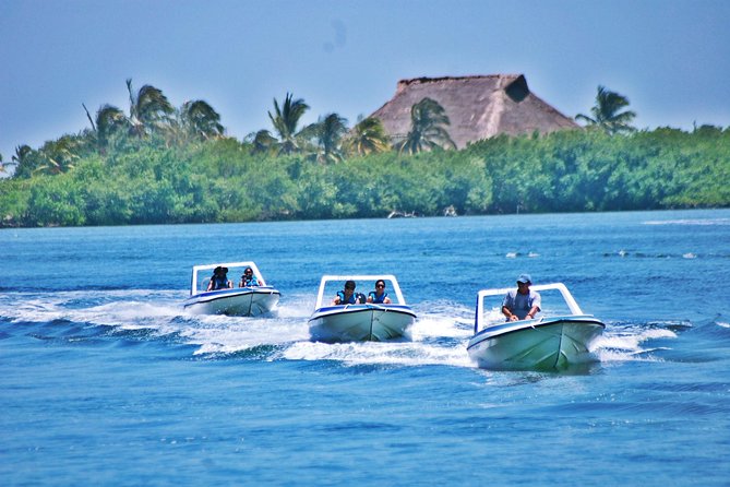 Speed Boat & Snorkel Tour with transportation ( only Cancun zone area) - Cancun Hotel Zone pickup and the meeting point you should screenshot