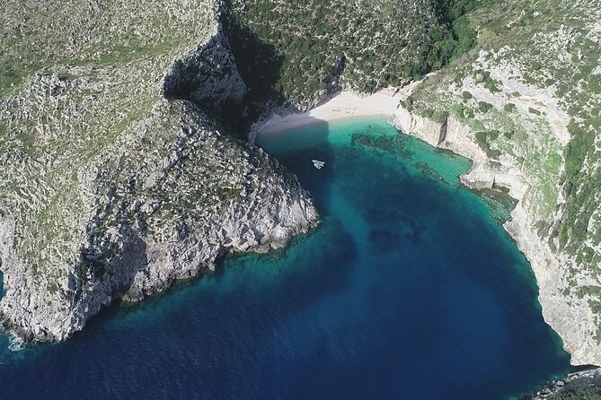 Speed Boat Tour to Vlore's Secret Blue Cave at Grama Bay - Haxhi Ali Cave: pirate lore plus actual cave time