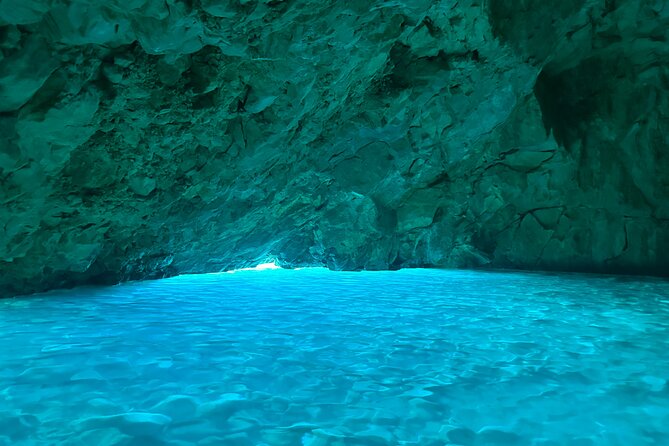Speed Boat Tour to Vlore's Secret Blue Cave at Grama Bay - Bristani Bay (Bear’s Bay): quiet water, short and sweet