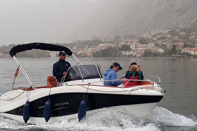 Speed Boat Trip: Kotor Bay attraction , Blue Cave and beach time - Passing Mamula island: WWII context, but no entry