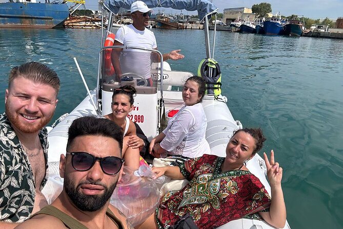 Speed Boat Trip to Karaburun, Haxhi Ali Cave and Sazan Island - The Karaburun beach stop: swim time plus a restaurant option