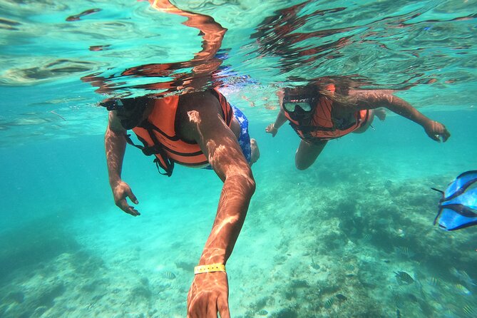 Speedboat Adventure to Snorkeling Spot and Natural Pool - Natural Pool on a Sandbar: Music and Shallow-Water Fun