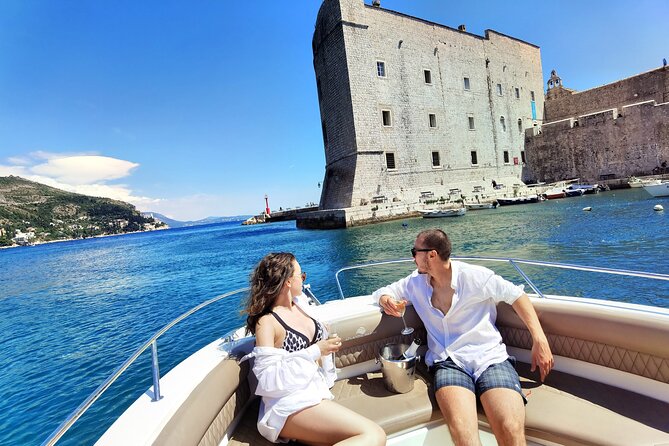 Speedboat Atlantic Marine 750, 4 or 8 hours - A Private Speedboat Day From Lapadska Obala