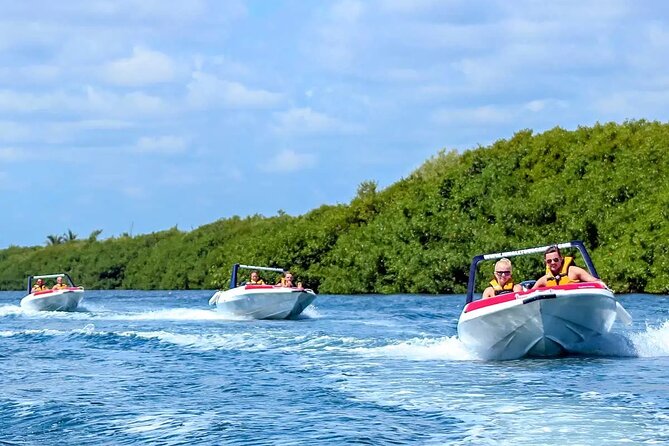 Speedboat Excursion: Thrilling Drive & Snorkel in Cancun Lagoon! - Language and ticket style: smooth for planning and easy on arrival