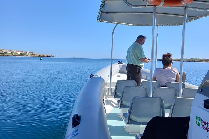 Speedboat excursion through the coves of northern Menorca - Where the tour starts and why timing matters at Port d’Addaia