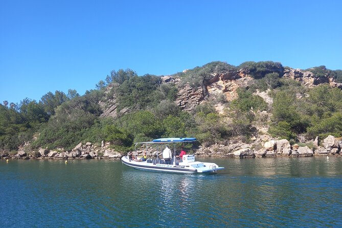 Speedboat excursion through the coves of northern Menorca - The boat style: fast, comfortable, and built for swim stops