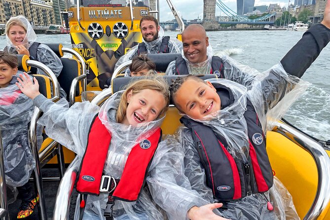 Speedboat Sightseeing: Embankment OR Westminster Pier -45 Minutes - Tower Bridge to Canary Wharf: when the throttles open