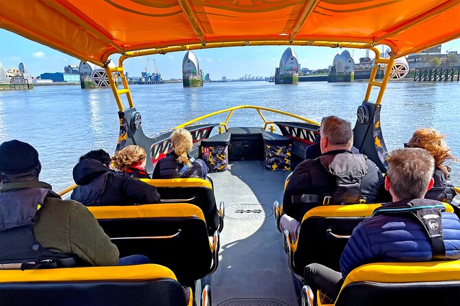 Speedboat 'THE THAMES BEAST' from Tower Millennium Pier - 40 mins - Stop by stop: Tower of London, Tower Bridge, and HMS Belfast