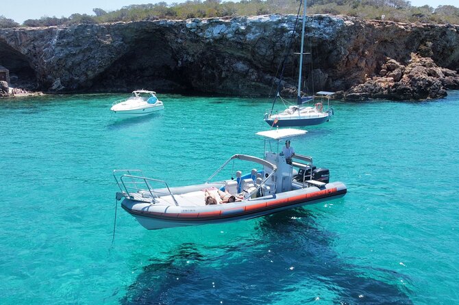 Speedboat tour to Es Vedra & Atlantis Ibiza - Sa Pedrera, the Atlantis Quarry, and where the story gets physical