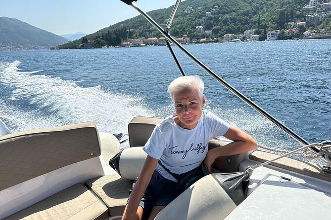 Speedboat Tour to Lady of the Rock, Mamula and Blue Cave Swim - On-board vibe: drinks, WiFi, and the skipper effect