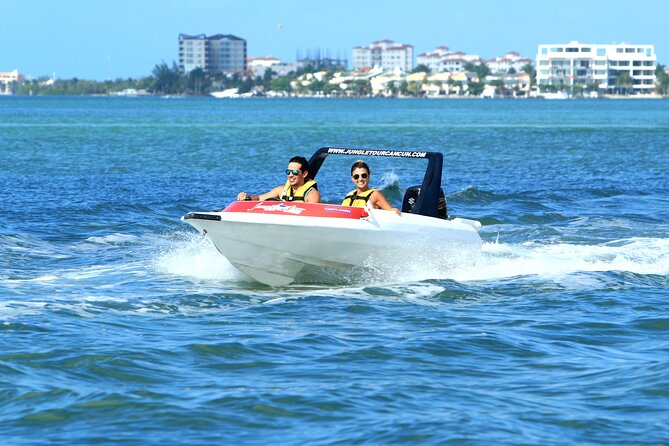 Speedboat Tour with Snorkeling in Cancun – Drive Your Own Boat! - Captain Your Own Speedboat Through Nichupté Lagoon