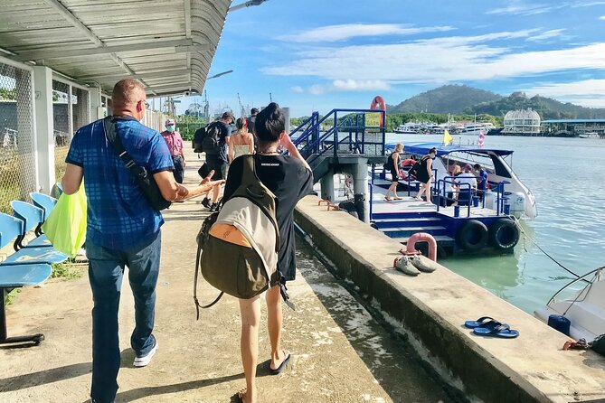 Speedboat Transfer Phi Phi Tonsai to Phuket with Dropoff Service - The speedboat crossing to Rassada Pier: fast, but pack smart