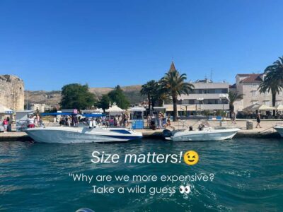 Split/Trogir: Half-Day(5 hours) 3-Island Speedboat Adventure - Getting on board in Trogir or Split: the start that sets the tone