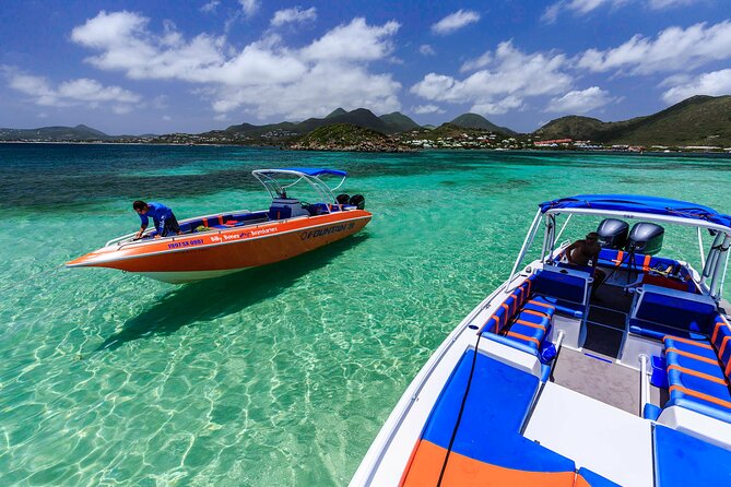 St Maarten Shore Excursion: Snorkeling and Speed Boat Tour - Stop 3: Pinel Island beach time with included admission