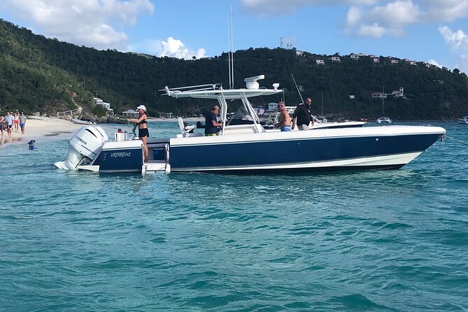 St Thomas Full-Day Boat Rental 37' Intrepid Powerboat - Key things to know before you go