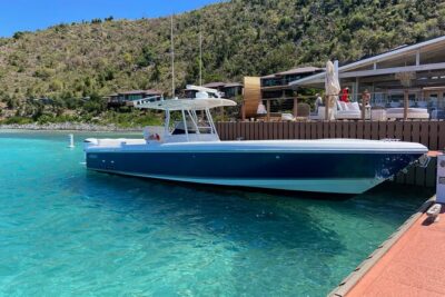 St Thomas Full-Day Boat Rental 37' Intrepid Powerboat - Price and value: $1,600 per group can make sense