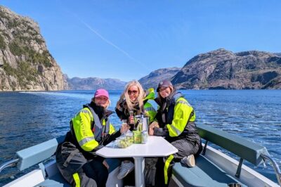 Stavanger: Guided Lysefjord Safari on Speedboat - Start at Strandkaien 34: quick prep, fast safety, less stress