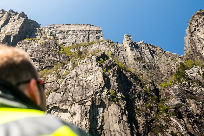 Stavanger: Guided Lysefjord Safari on Speedboat - Preikestolen (Pulpit Rock): famous for a reason, seen at the right pace