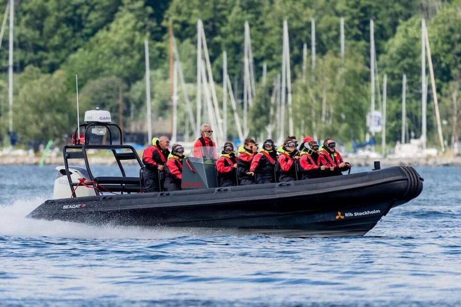Stockholm: 2-Hour RIB Speed Boat Tour of the Archipelago - Södermalm, Nacka, and the feeling of the shoreline “wrapping”