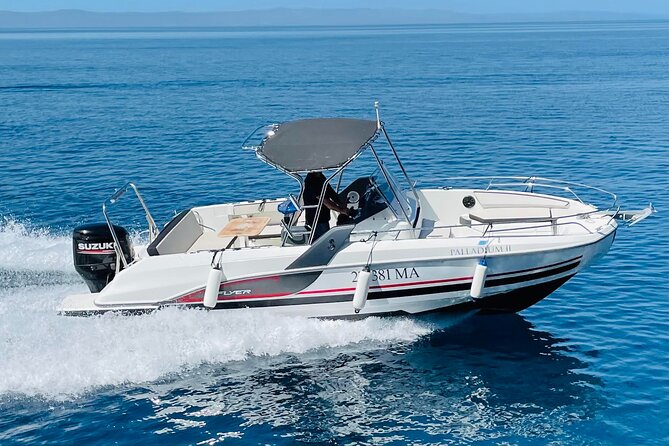 Sunset Speedboat Tour in Makarska with swim stop on island Brač - Puntica Bay on Brac: where the 40-minute swim stop really matters