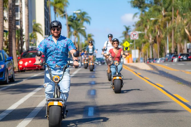 Super Saver: Self-Guided Speed Boat Adventure & iRide GPS Guided ScooterTour - Little Italy, Seaport Village, and Old Town: the land route hits the classics