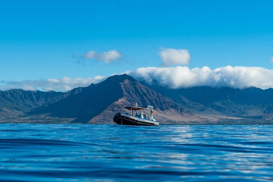 Swim with Wild Dolphins Oahu Speedboat Snorkeling Adventure! - The West Side Views From the Boat